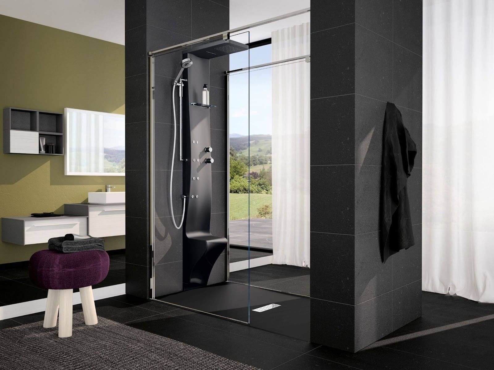 Novellini shower columns