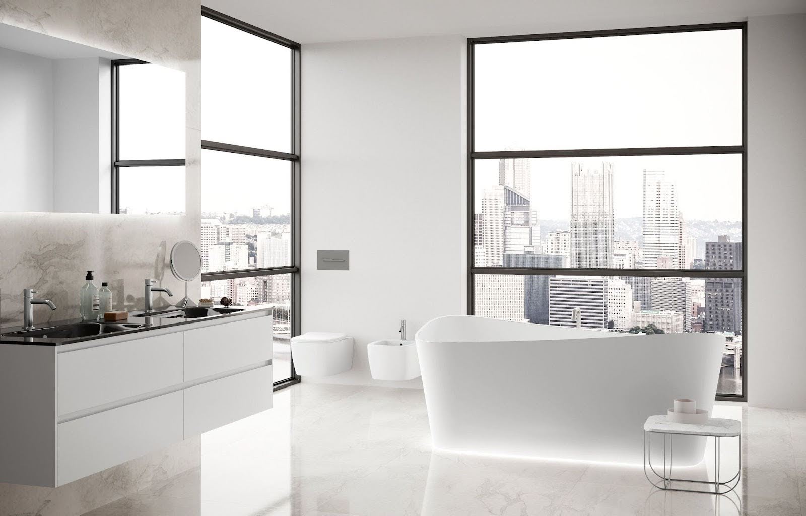 Discover all Novellini indoor whirlpool bathtubs