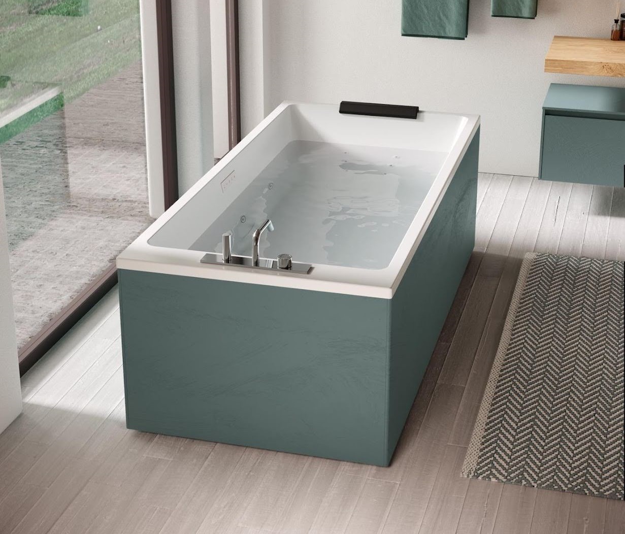 Types of whirlpool bathtubs