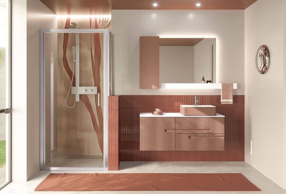 bagno-colorato-moderno-novellini Modern, colourful bathrooms by Novellini