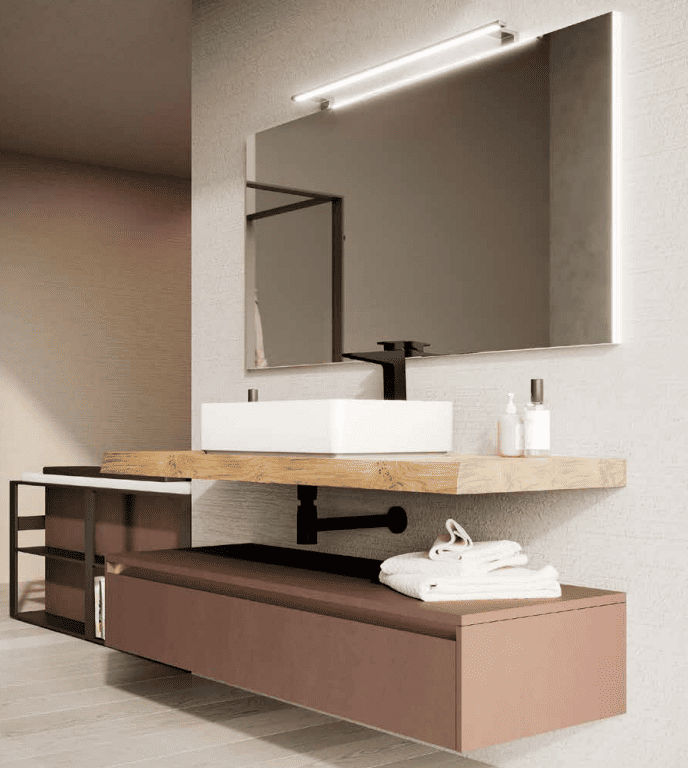 colore-materiali-bagni Latest trends for modern colourful bathrooms