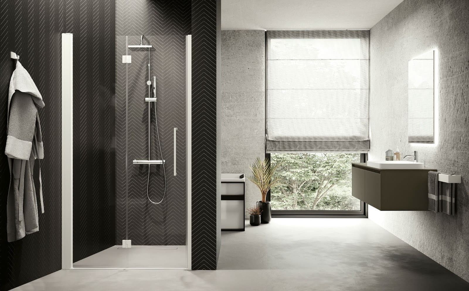 Novellini’s Young accessible shower enclosure