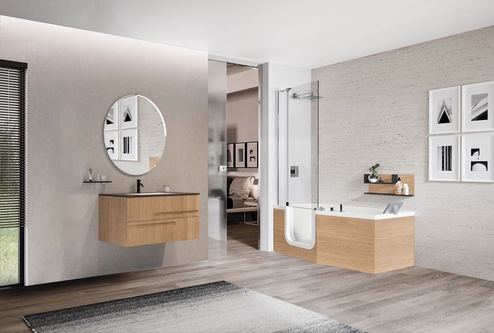 Novellini's tips for making a home bathroom accessible to disabled and elderly people