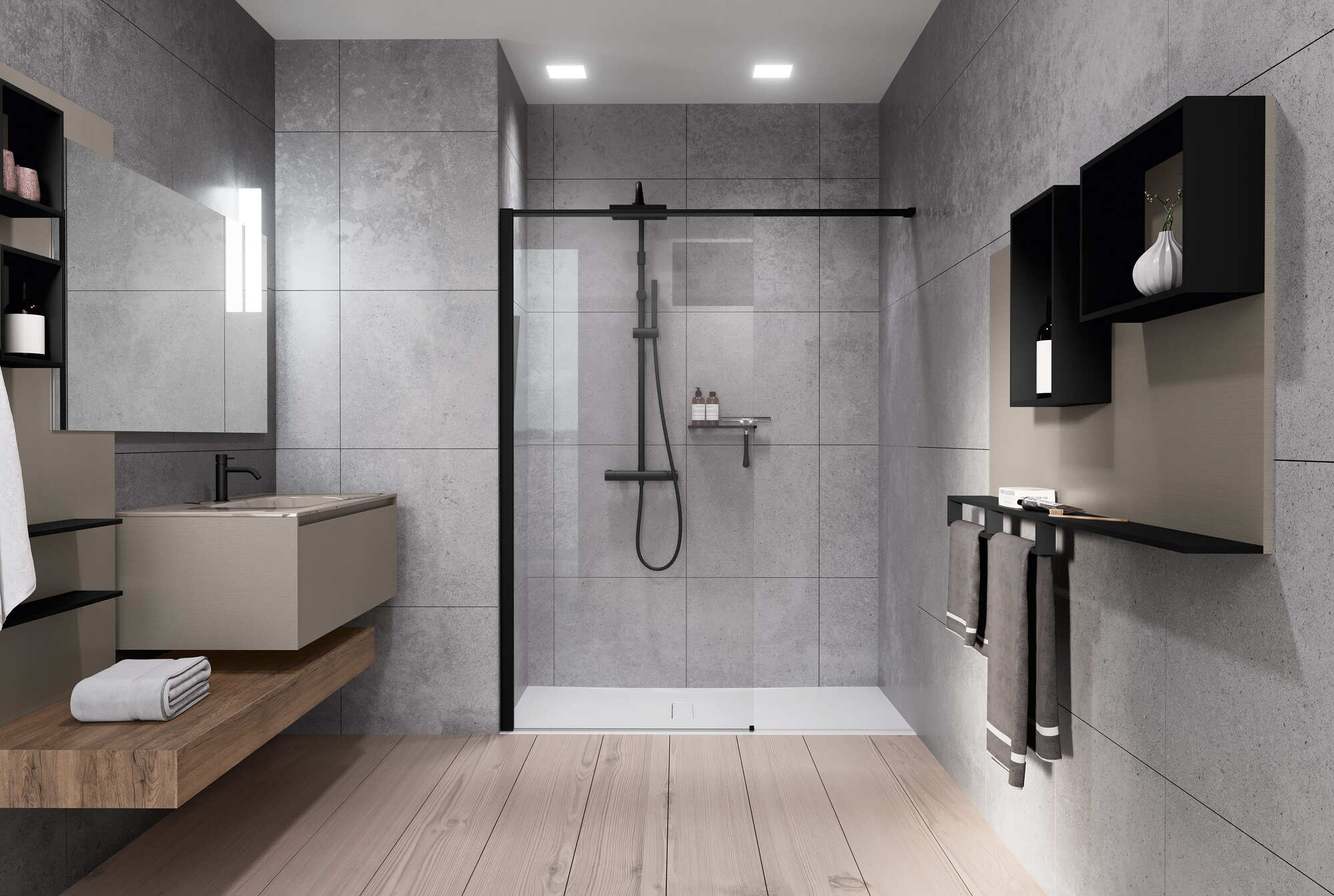 Advantages of a walk-in shower