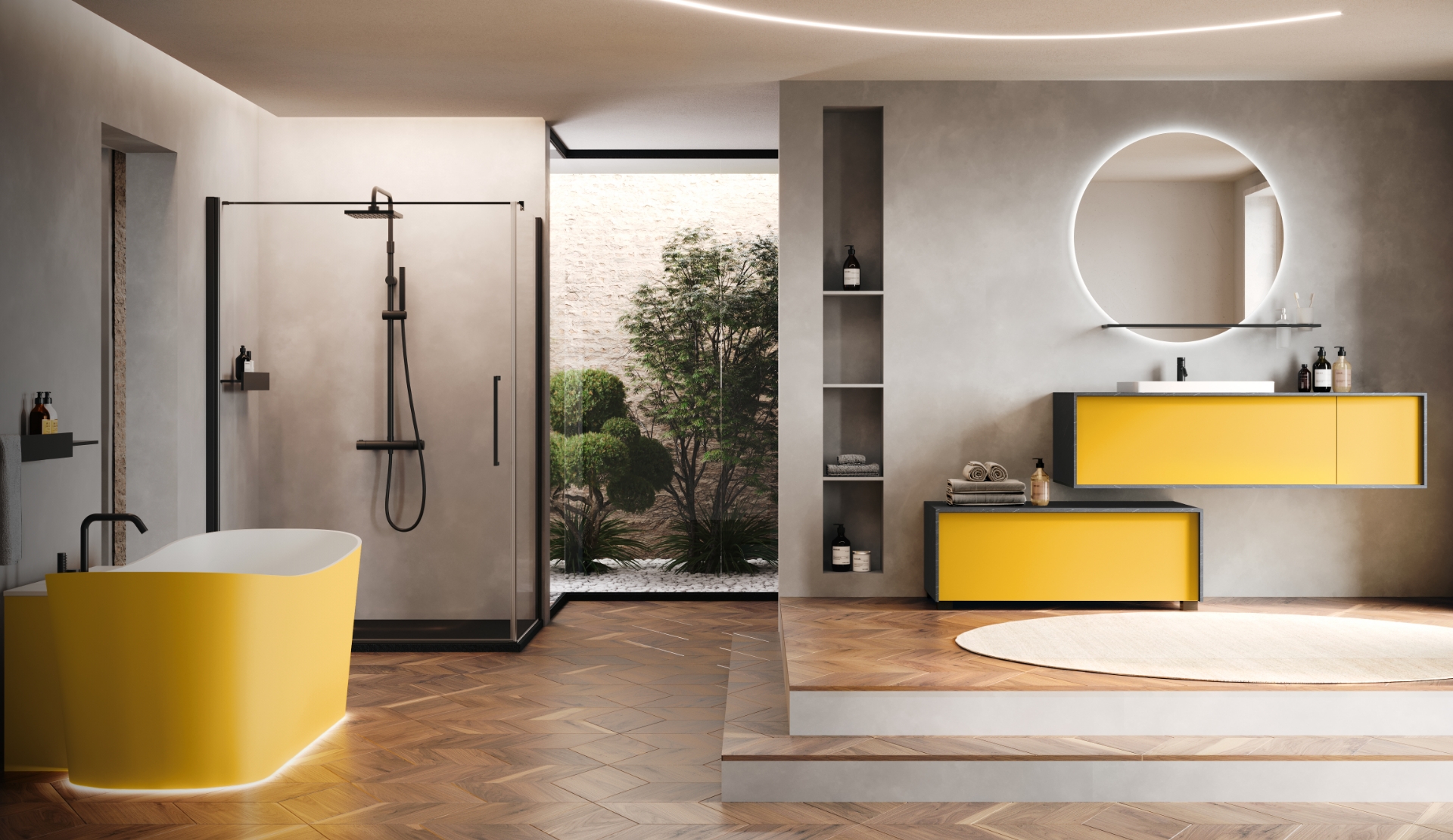 Recherche de matériaux et de finitions de prestige