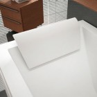 1 white head rest rest in EVA, water resistant, antibaterial and nontoxic