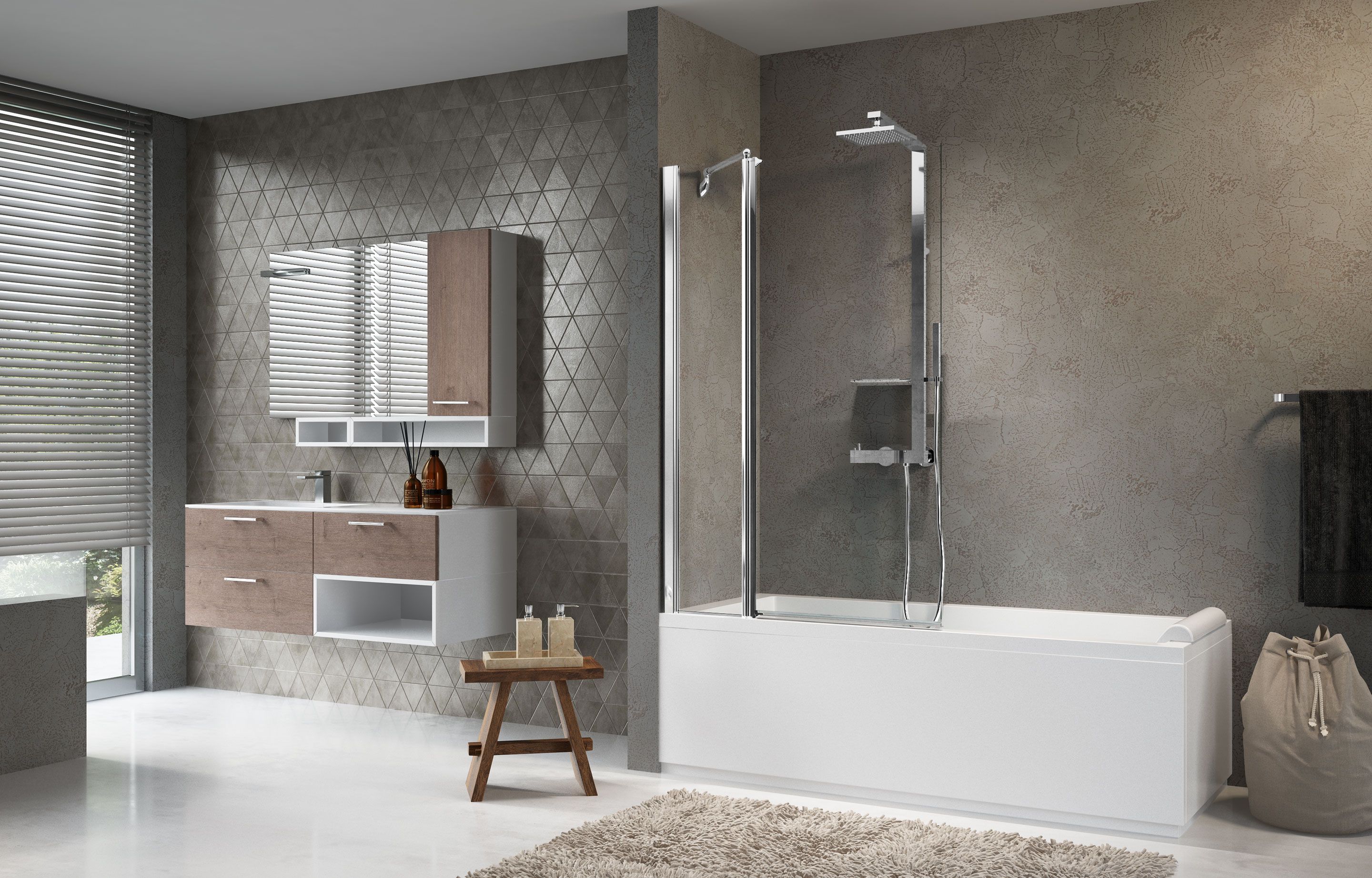 Bath screen - Aurora 3
