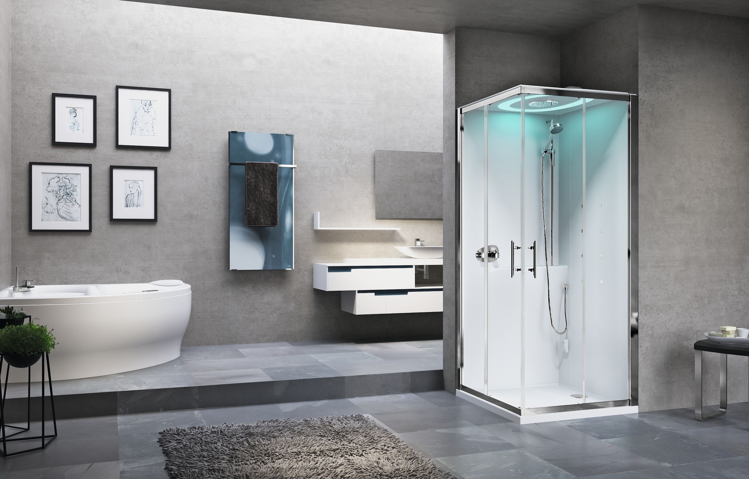 Shower cubicles - Eon A90