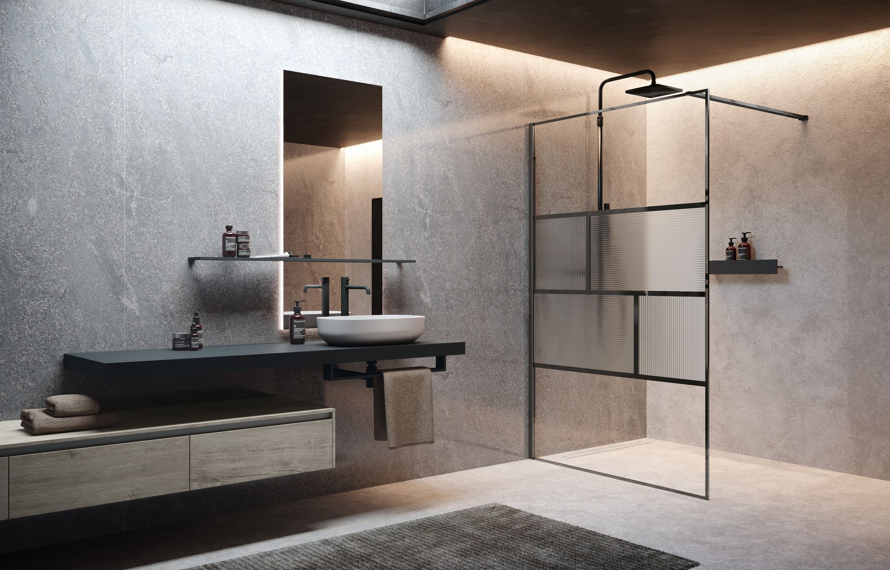 Shower spaces - HC ART