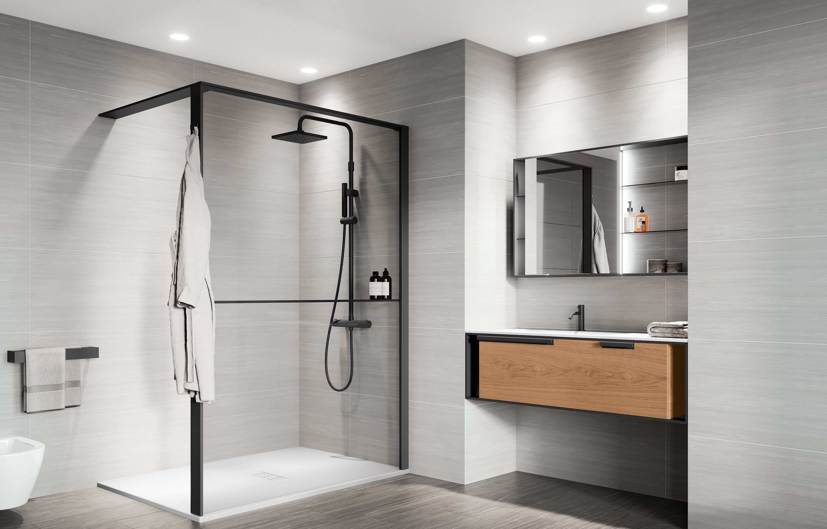 Shower spaces - Kuadra HWS