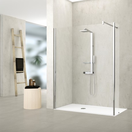 Walk-in showers - Kuadra H6