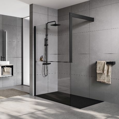 Walk-in showers - Kuadra H Frame