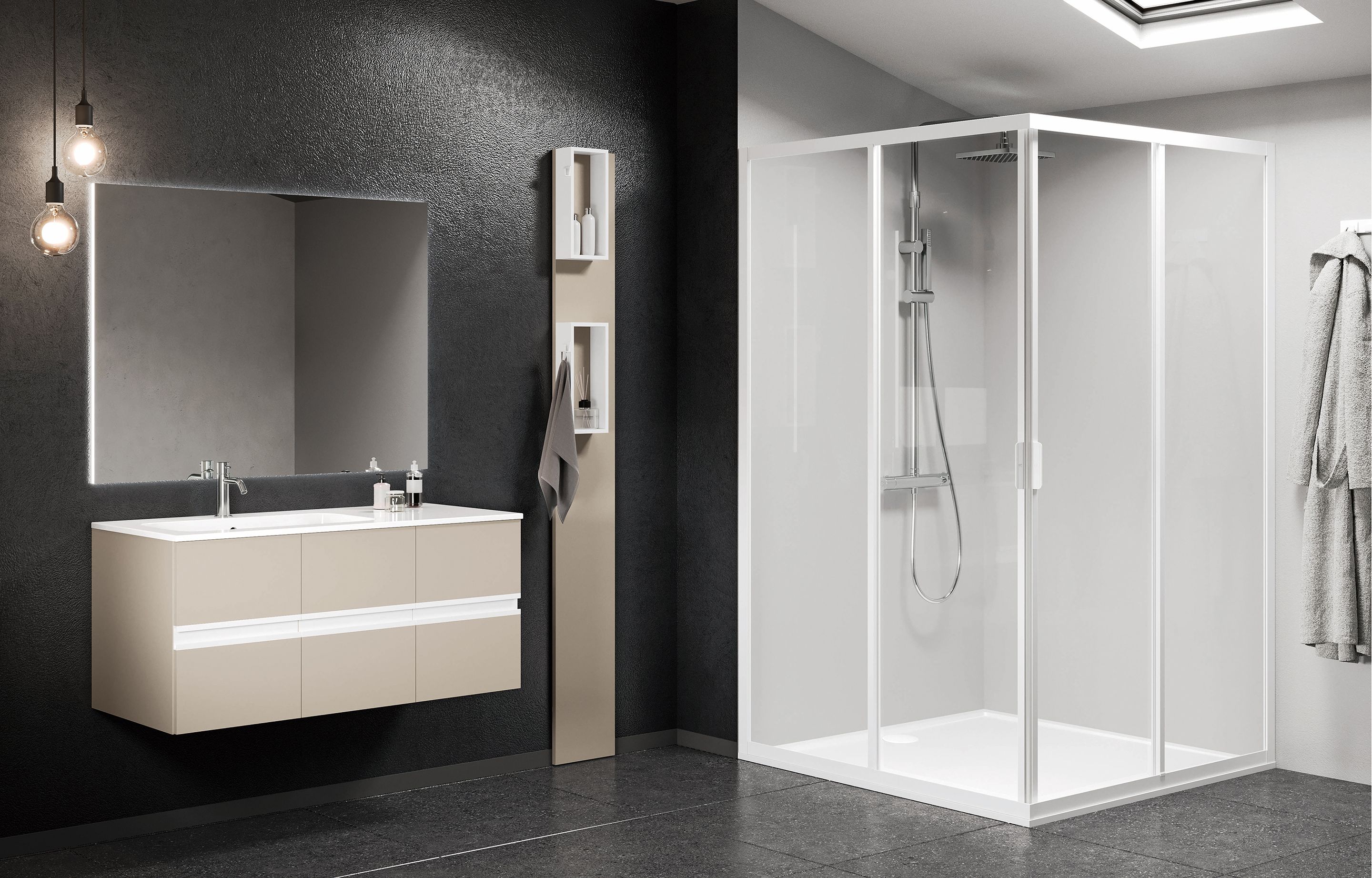 Shower enclosures - Lunes 2.0 A