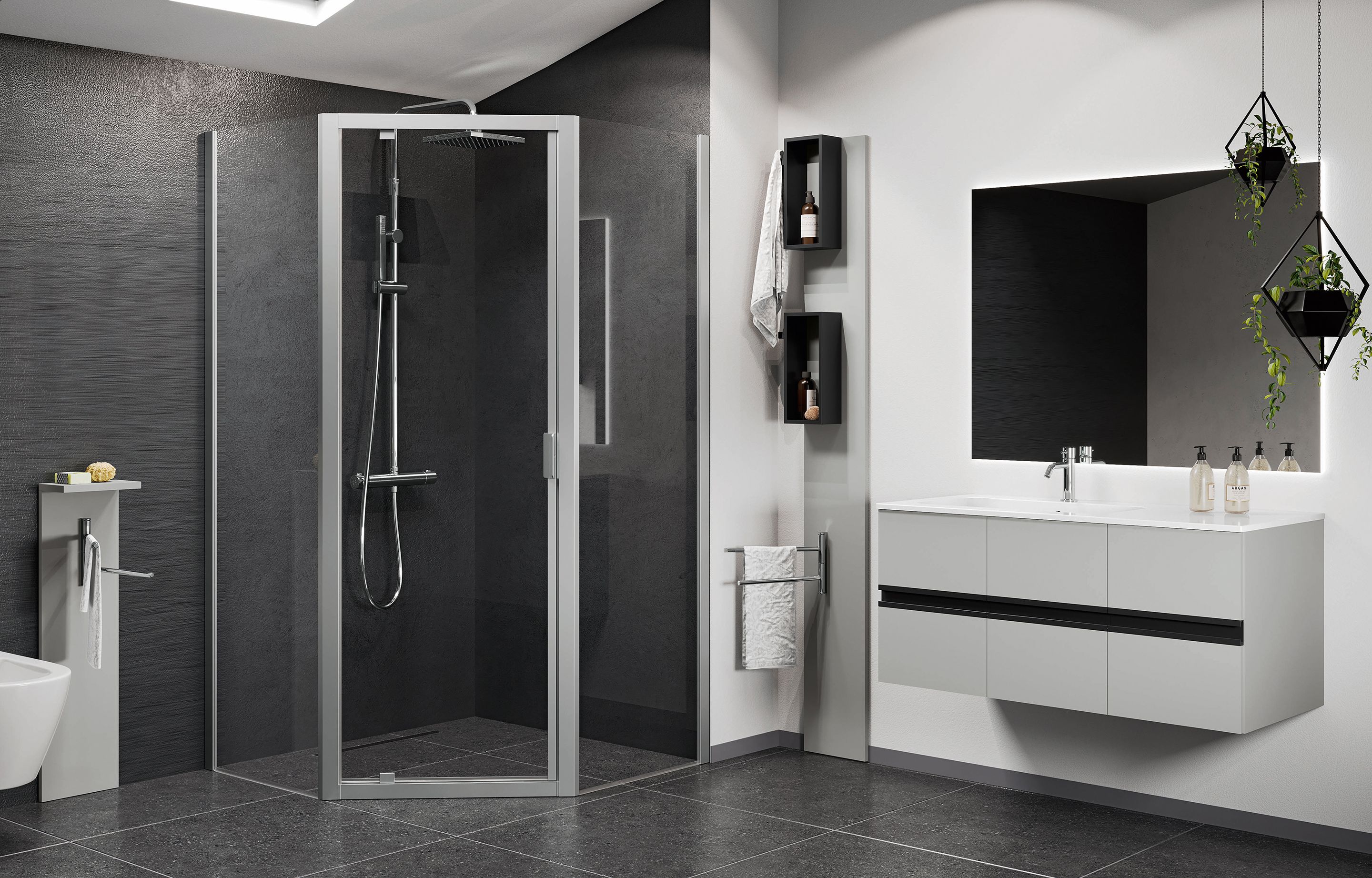 Shower enclosures - Lunes 2.0 Pentagono G