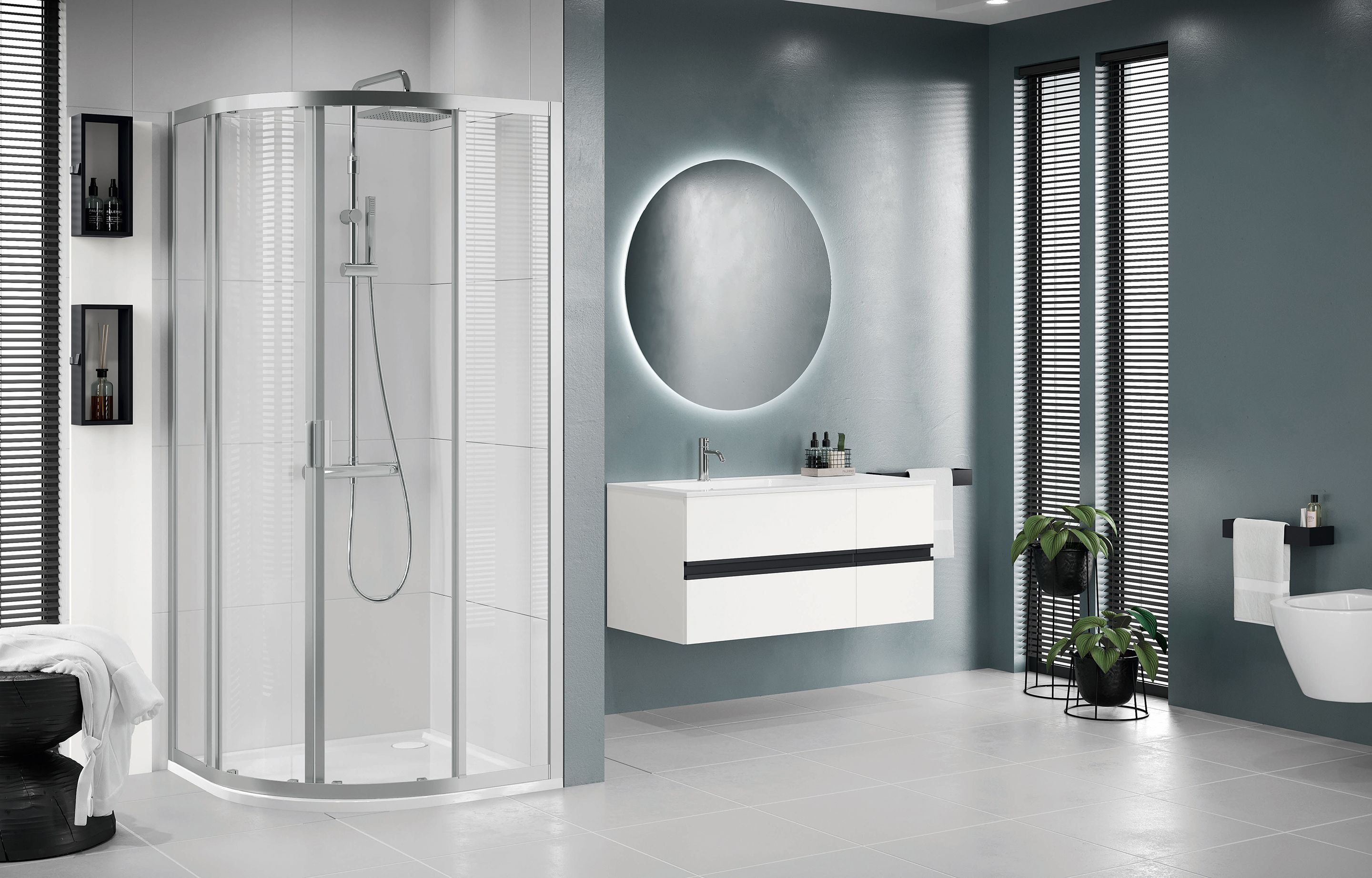 Shower enclosures - Lunes 2.0 R