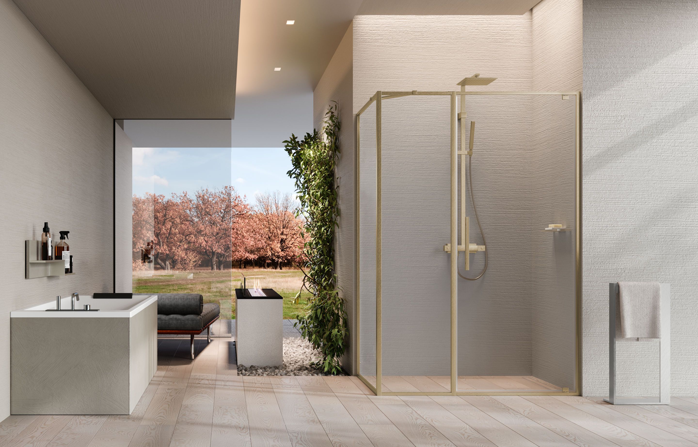 Shower enclosures - RIGA G+F IN LINEA