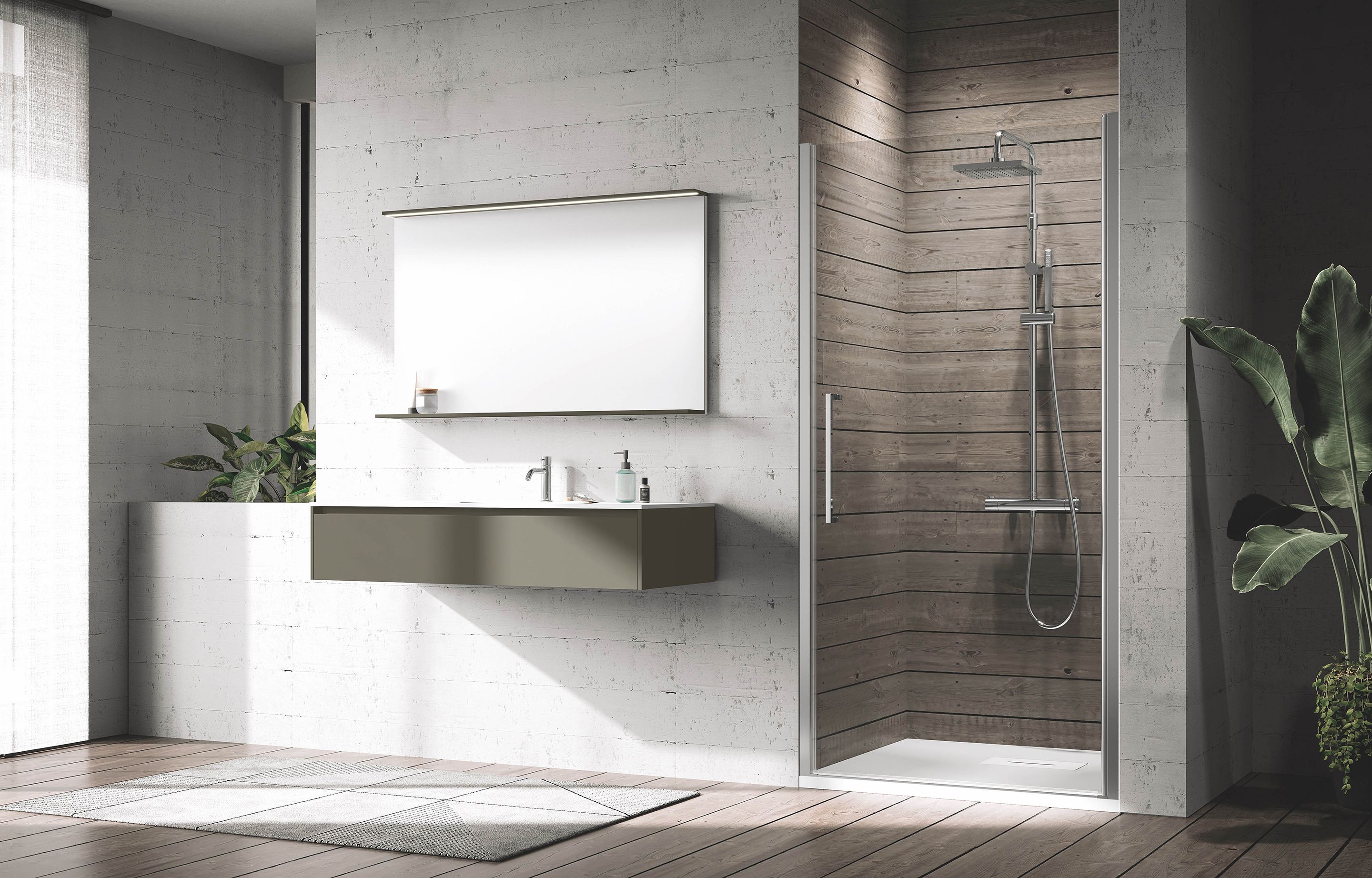 Shower enclosures - Young 1B+F