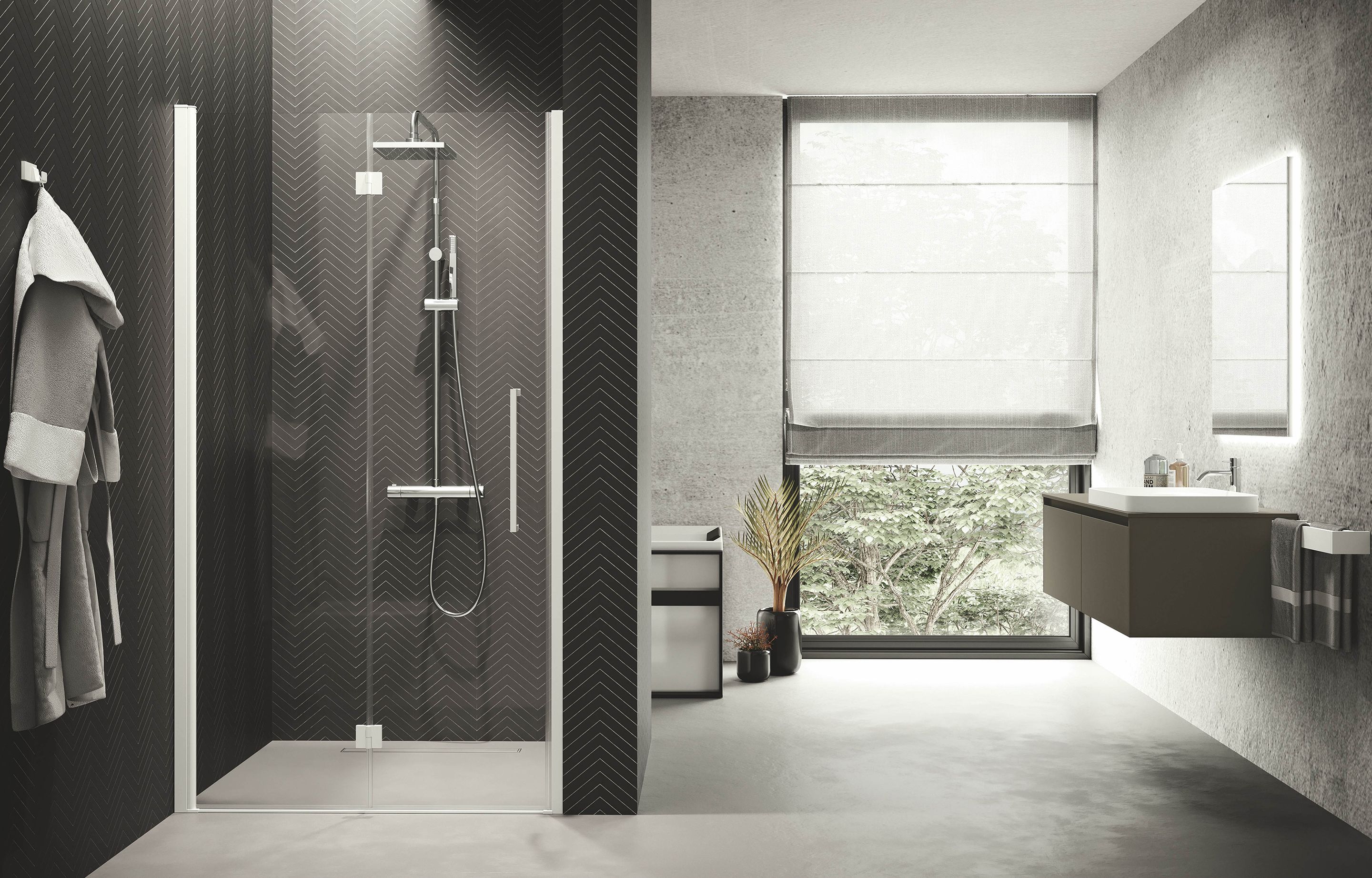 Shower enclosures - Young 1BS+F