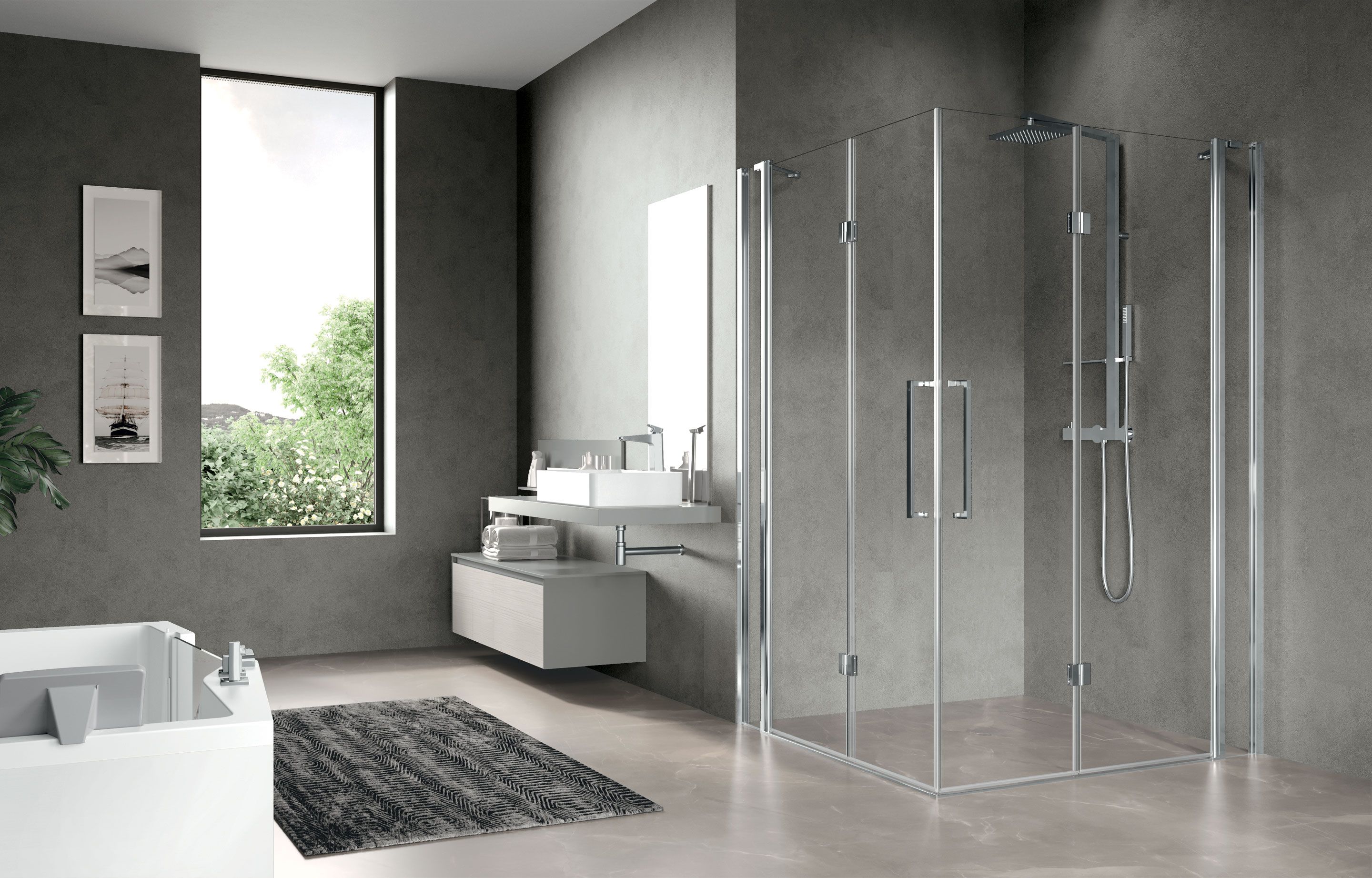 Shower enclosures - Young 3AS