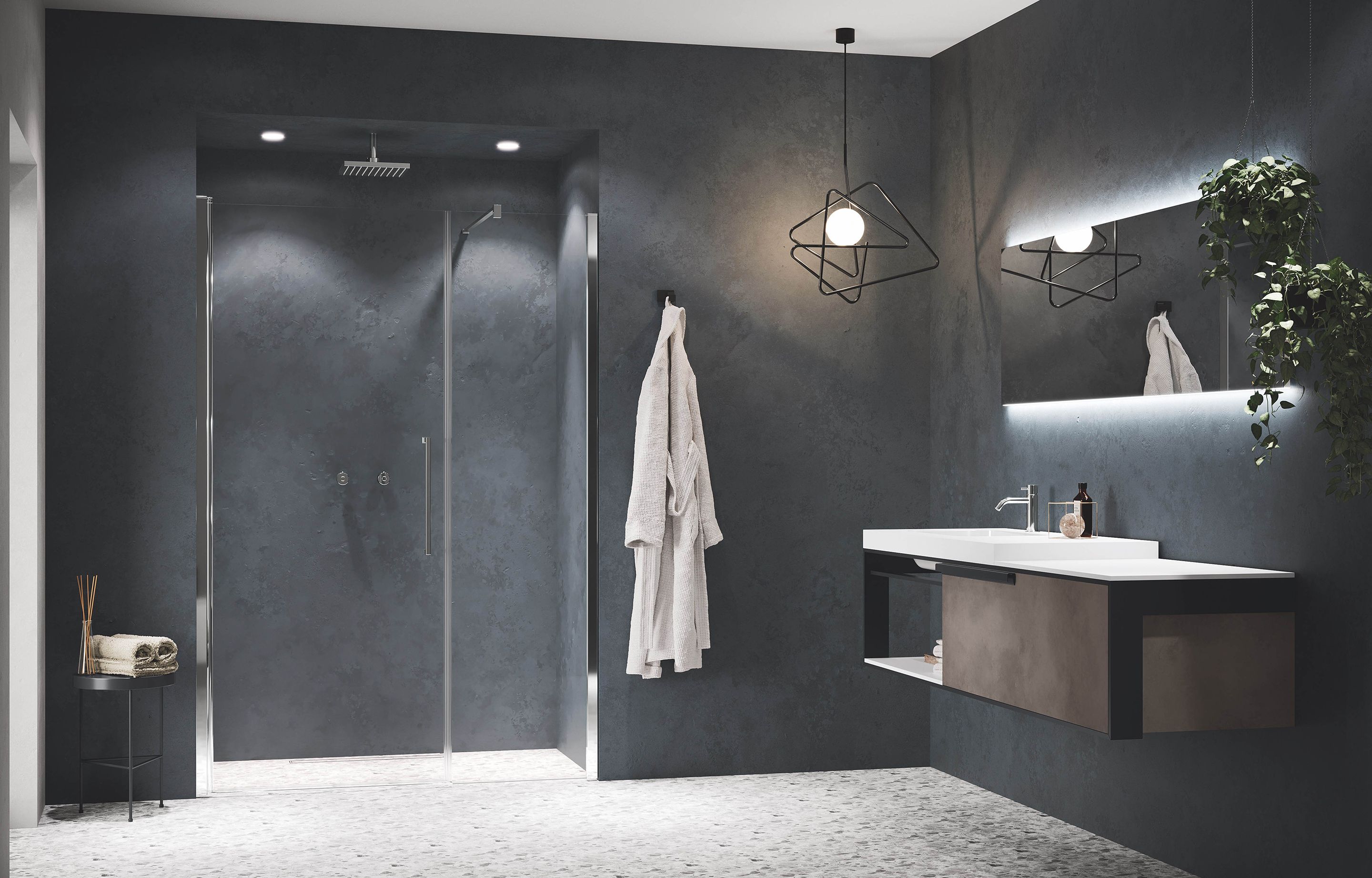 Shower enclosures - Young G+F in linea+F